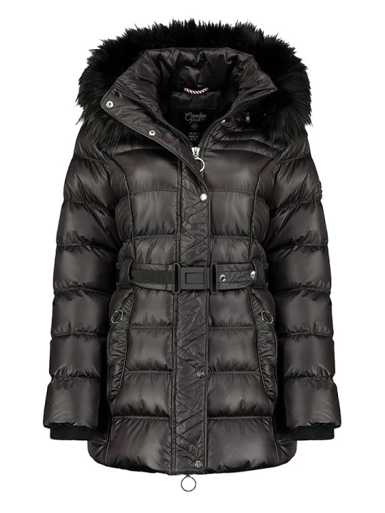 Zdjęcie produktu Canadian Peak Parka zimowa "Aimeraudeak" w kolorze czarnym rozmiar: 128