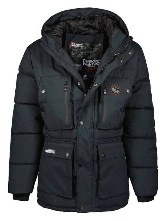 Zdjęcie produktu Canadian Peak Kurtka zimowa "Alberteak" w kolorze granatowym rozmiar: 128