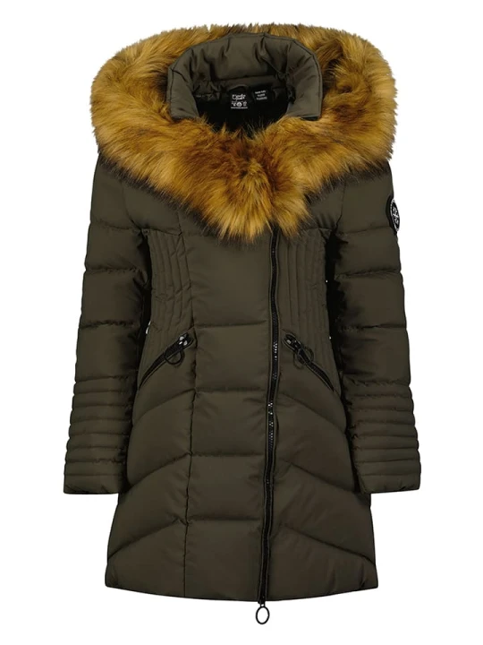 Zdjęcie produktu Canadian Peak Parka zimowa "Chayeak" w kolorze khaki rozmiar: 128