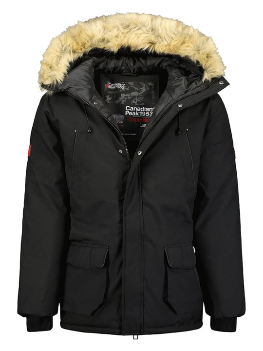 Zdjęcie produktu Canadian Peak Parka zimowa "Claudeak" w kolorze czarnym rozmiar: 128