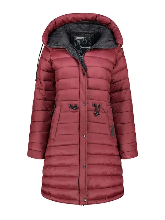 Zdjęcie produktu Canadian Peak Płaszcz pikowany "Batigeak" w kolorze czerwonym rozmiar: XL
