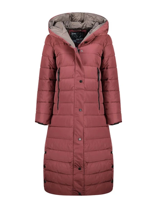 Zdjęcie produktu Canadian Peak Płaszcz pikowany "Constanceak" w kolorze bordowym rozmiar: XL