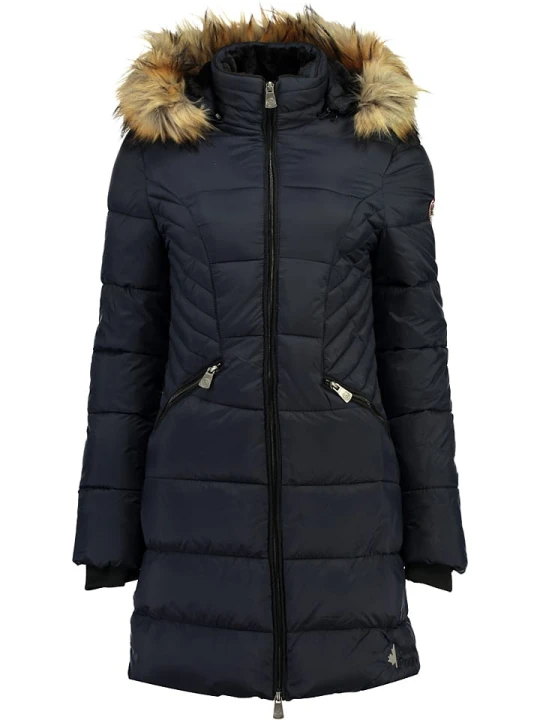 Zdjęcie produktu Canadian Peak Płaszcz zimowy "Akapeak" w kolorze granatowym rozmiar: 128