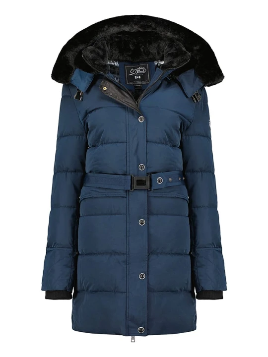 Zdjęcie produktu Canadian Peak Płaszcz zimowy "Bettineak" w kolorze niebieskim rozmiar: XL