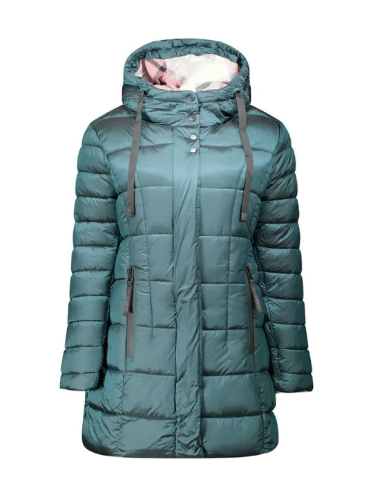 Zdjęcie produktu Canadian Peak Płaszcz zimowy "Bullieak" w kolorze turkusowym rozmiar: S