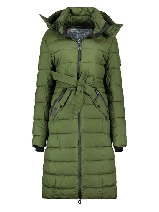 Zdjęcie produktu Canadian Peak Płaszcz zimowy "Cabimeak" w kolorze zielonym rozmiar: XL