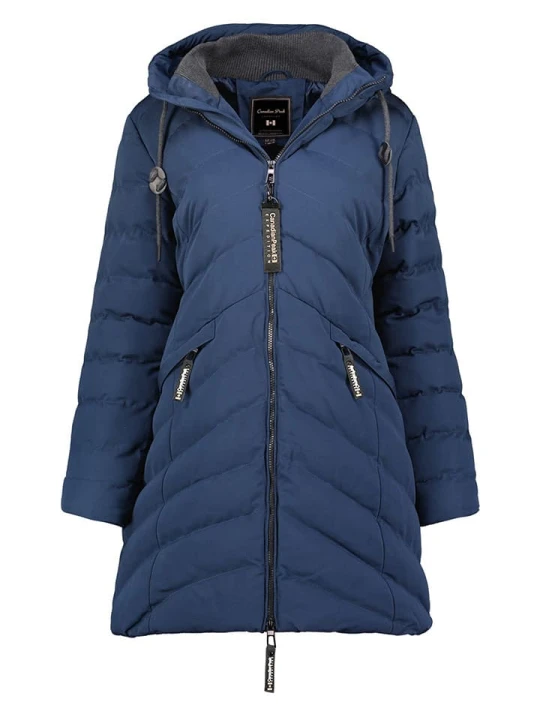 Zdjęcie produktu Canadian Peak Płaszcz zimowy "Clarisseak" w kolorze granatowym rozmiar: XL