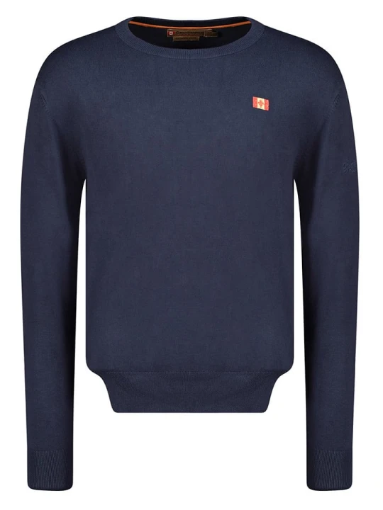 Zdjęcie produktu Canadian Peak Sweter "Ferasmeak" w kolorze granatowym rozmiar: XL