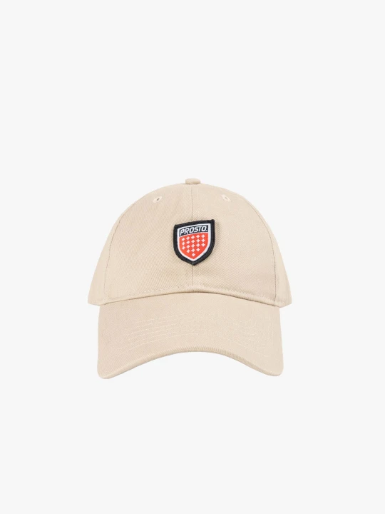 Zdjęcie produktu Cap Shield czapka z daszkiem beżowa PROSTO.