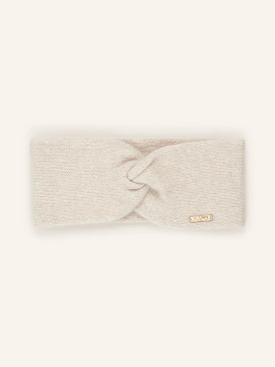 Zdjęcie produktu Capo Opaska Na Głowę Z Kaszmirem beige
