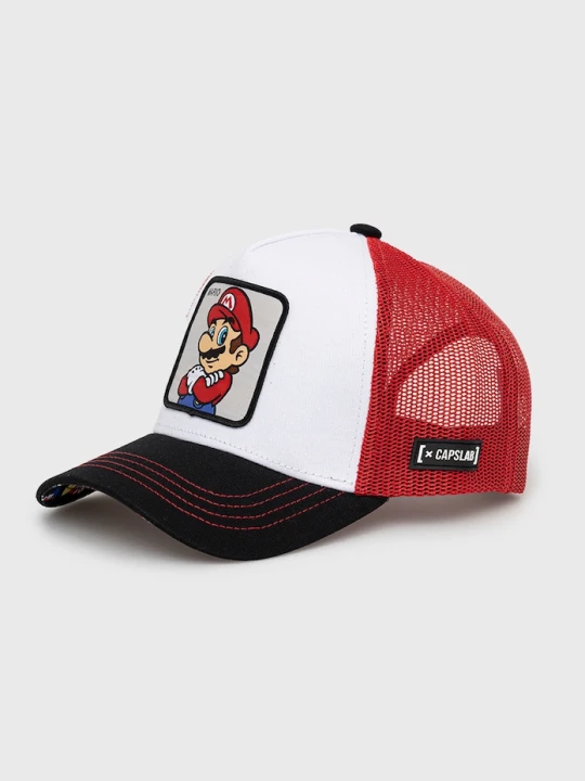 Zdjęcie produktu Capslab czapka Super Mario biały