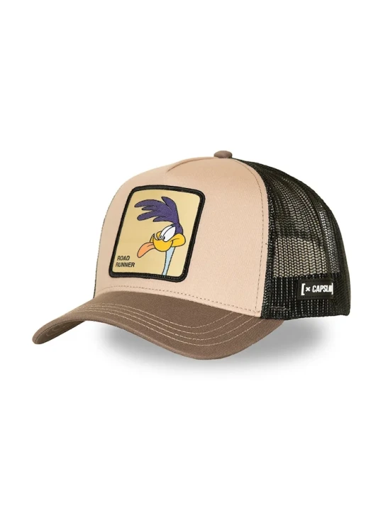 Zdjęcie produktu Capslab czapka z daszkiem trucker x Looney Tunes brązowy