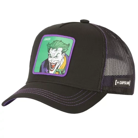 Zdjęcie produktu Capslab DC Comics Joker Cap CL-DC5-1-CAS-JOK1, Męskie, Czarne, czapki z daszkiem, poliester, rozmiar: One size