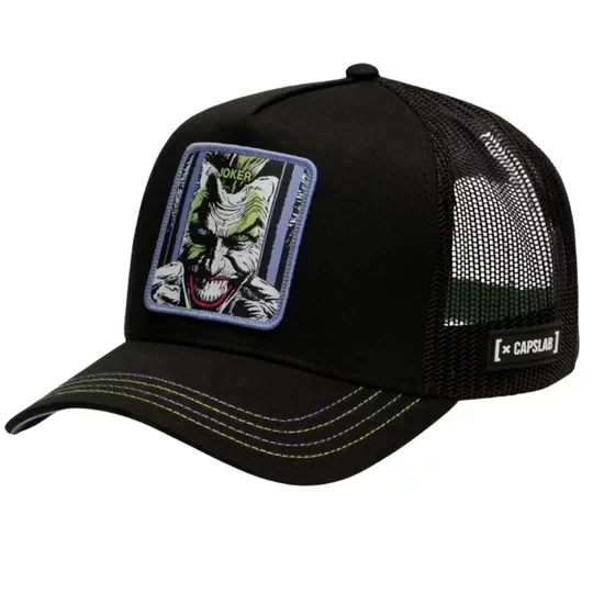 Zdjęcie produktu Capslab DC Comics Joker Cap CL-DC8-1-CT-JOK, Męskie, Czarne, czapki z daszkiem, poliester, rozmiar: One size