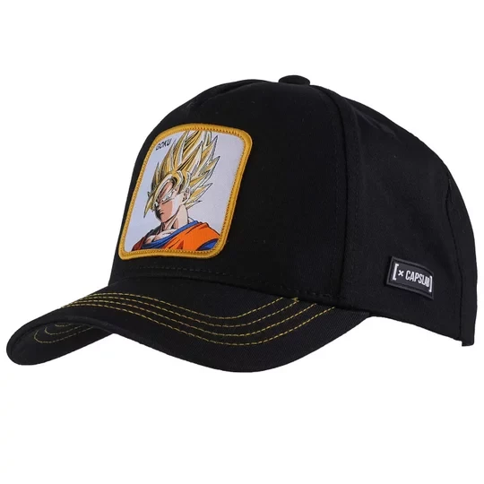 Zdjęcie produktu Capslab Freegun Dragon Ball Z Goku Cap CL-DBZ-1-GO2, Męskie, Czarne, czapki z daszkiem, bawełna, rozmiar: One size