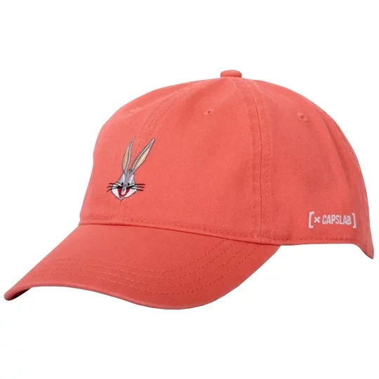 Zdjęcie produktu Capslab Freegun Looney Tunes Cap CL-LOO8-1-CD-BUG2, Męskie, Pomarańczowe, czapki z daszkiem, poliester, rozmiar: One size