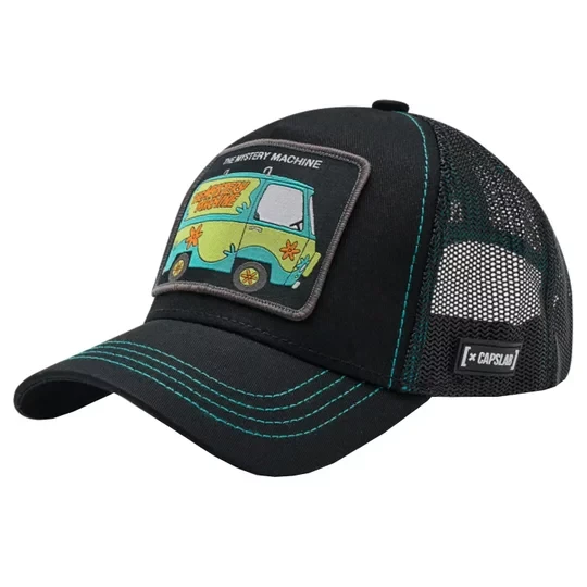 Zdjęcie produktu Capslab Scooby-Doo The Mystery Machine Cap CL-SD1-1-MAC2, Męskie, Czarne, czapki z daszkiem, bawełna, rozmiar: One size