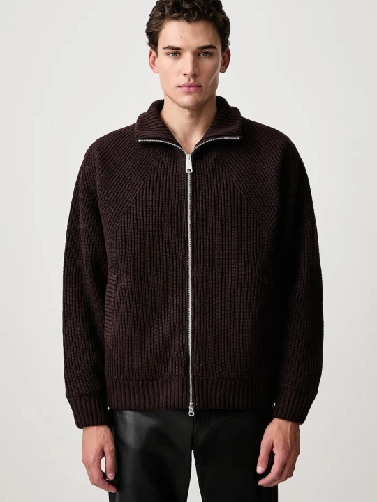 Zdjęcie produktu Carhartt WIP Banley Sweater Jacket kurtka przejściowa męska z dodatkiem wełny