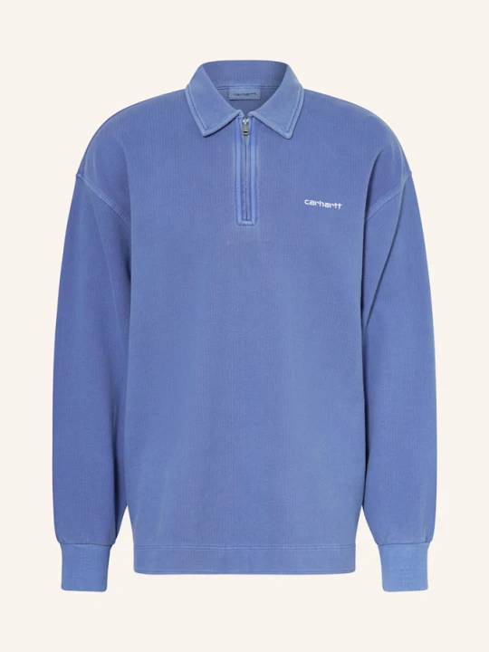 Zdjęcie produktu Carhartt Wip Bluza Dresowa Typu Troyer Script blau JASNONIEBIESKI