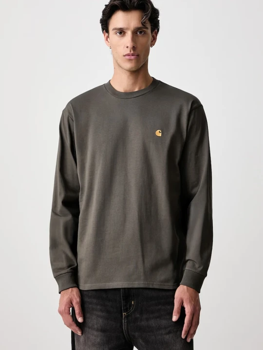 Zdjęcie produktu Carhartt WIP Chase longsleeve męski bawełniany
