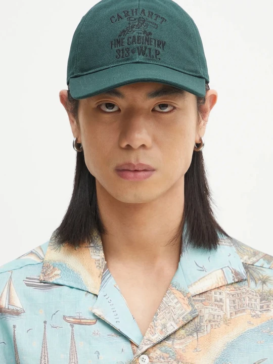 Zdjęcie produktu Carhartt WIP czapka z daszkiem bawełniana Cabinetry Cap