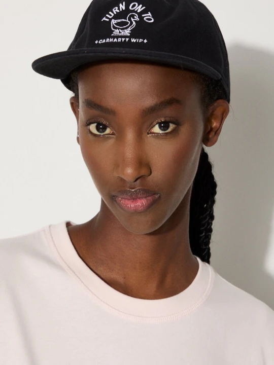 Zdjęcie produktu Carhartt WIP czapka z daszkiem bawełniana Stamp Cap