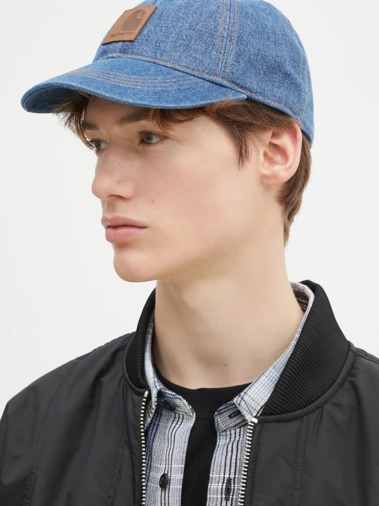 Zdjęcie produktu Carhartt WIP czapka z daszkiem jeansowa Lincoln Cap