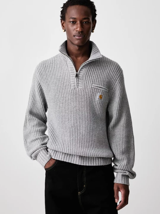 Zdjęcie produktu Carhartt WIP Detroit Half Zip Sweater półgolf z dodatkiem wełny męski