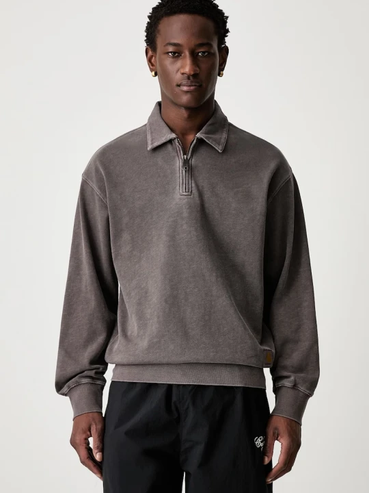 Zdjęcie produktu Carhartt WIP Harper Polo longsleeve męski bawełniany