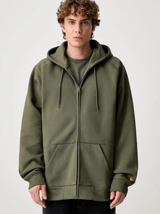 Zdjęcie produktu Carhartt WIP Hooded Chase bluza rozpinana z bawełną męska