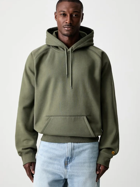 Zdjęcie produktu Carhartt WIP Hooded Chase bluza z kapturem męska z bawełną