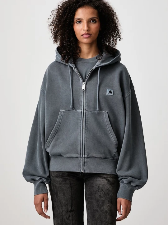 Zdjęcie produktu Carhartt WIP Hooded Nelson Jacket bluza rozpinana bawełniana damska