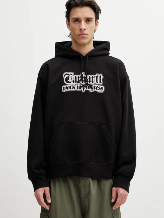 Zdjęcie produktu Carhartt WIP Hooded World Tour Sweat bluza oversize męska z bawełny