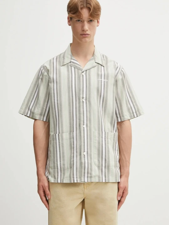 Zdjęcie produktu Carhartt WIP koszula z domieszką lnu S / S Folsey