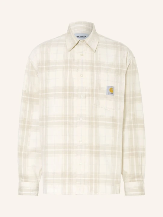 Zdjęcie produktu Carhartt Wip Koszula Z Tkaniny Sztruksowej Wilber Loose Fit weiss