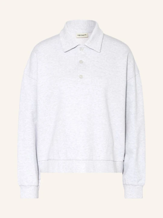 Zdjęcie produktu Carhartt Wip Koszulka Polo Z Dzianiny Brenta grau JASNOCZARY