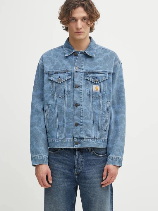 Zdjęcie produktu Carhartt WIP kurtka jeansowa Duck Helston Jacket