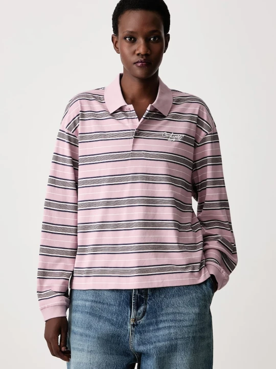 Zdjęcie produktu Carhartt WIP longsleeve damski bawełniany Bronson Polo