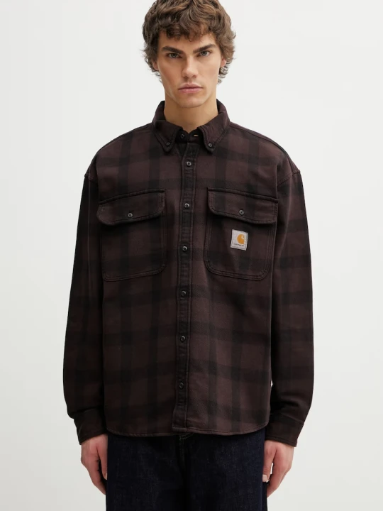 Zdjęcie produktu Carhartt WIP LS Edmands Shirt koszula bawełniana męska