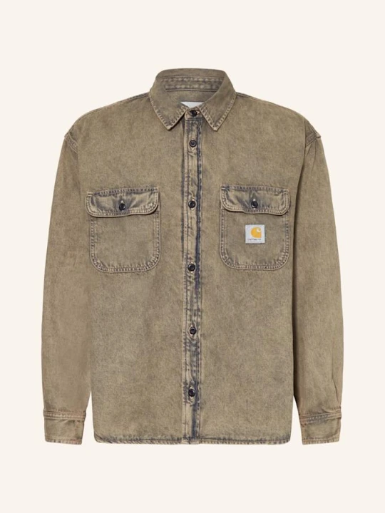 Zdjęcie produktu Carhartt Wip Overjacket Z Jeansu Tigan blau 3FUGD BLUE LEATHER GARMENT DYED
