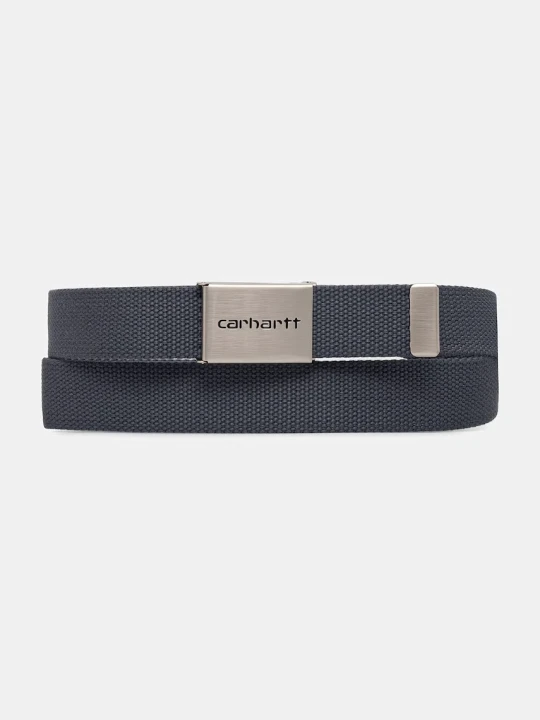 Zdjęcie produktu Carhartt WIP pasek parciany Clip Belt Chrome