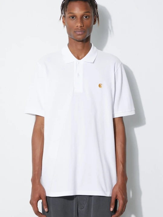 Zdjęcie produktu Carhartt WIP polo bawełniane S / S Chase Pique Polo