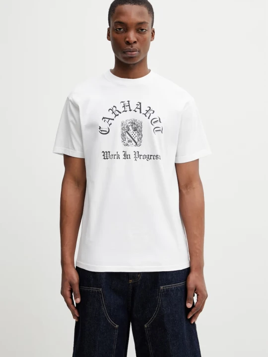 Zdjęcie produktu Carhartt WIP S / S Coat Of Arms T-Shirt bawełniany męski