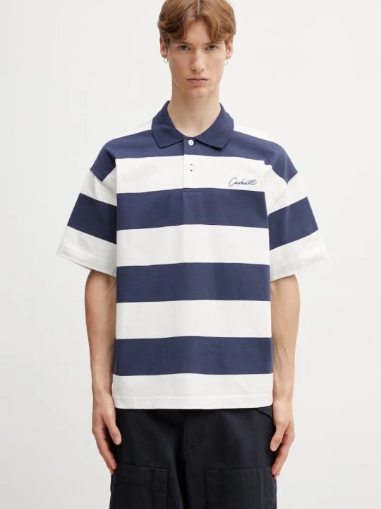 Zdjęcie produktu Carhartt WIP S / S Delray Polo bawełniane męskie