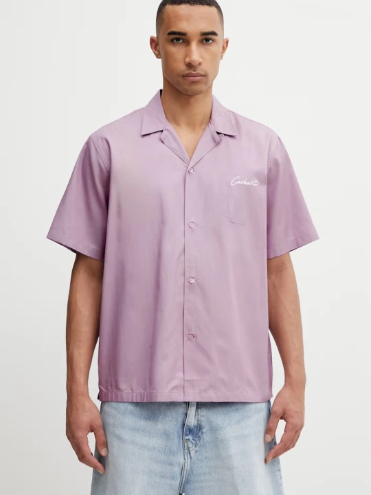 Zdjęcie produktu Carhartt WIP S / S Delray Shirt koszula bawełniana męska