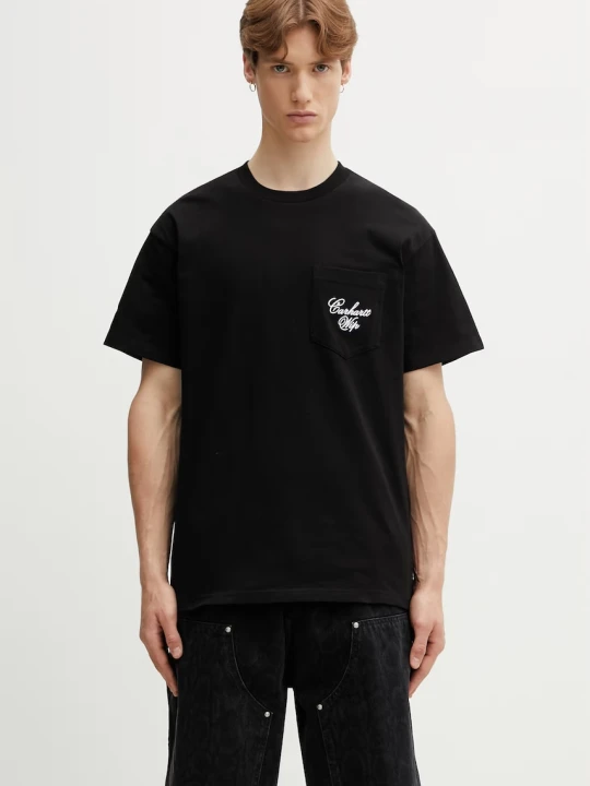 Zdjęcie produktu Carhartt WIP S / S Longhand Pocket T-Shirt bawełniany męski