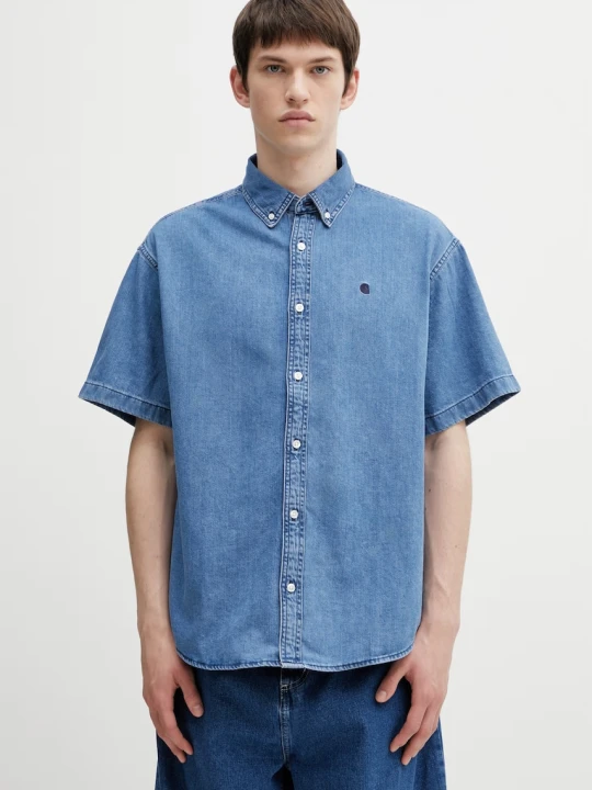 Zdjęcie produktu Carhartt WIP S / S Lucas Shirt koszula jeansowa męska