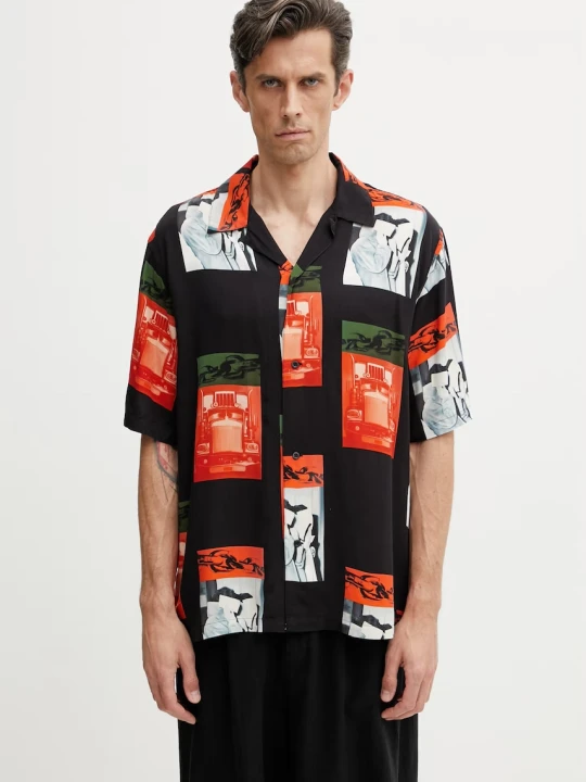 Zdjęcie produktu Carhartt WIP S / S Sean Hamilton Shirt koszula z wiskozy męska