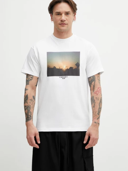 Zdjęcie produktu Carhartt WIP S / S Warm Views T-Shirt bawełniany męski