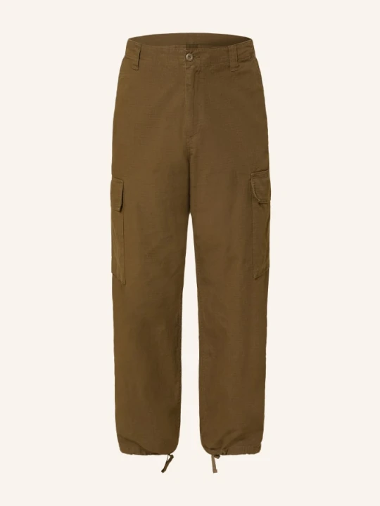 Zdjęcie produktu Carhartt Wip Spodnie Cargo Kade O Luźnym, Prostym Kroju beige OLIWKOWY